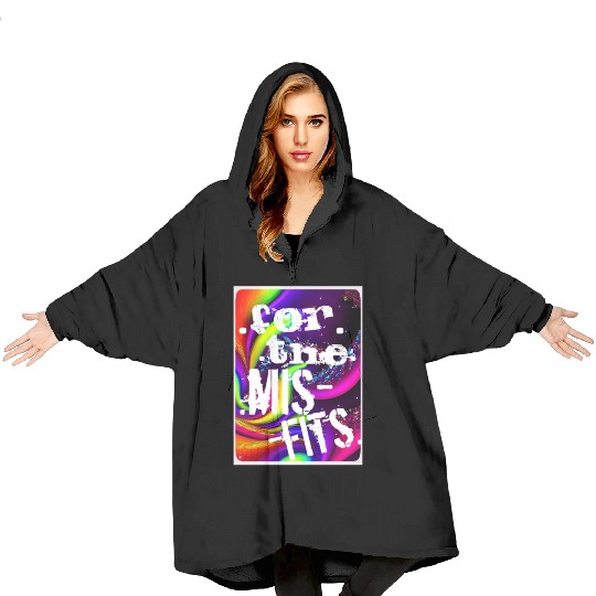 For the Misfits-2 Blanket Hoodies