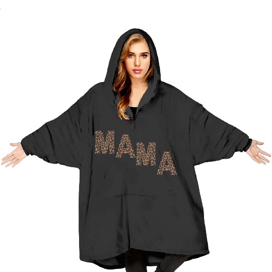 Mama Mommy Mom Bruh Blanket Hoodies