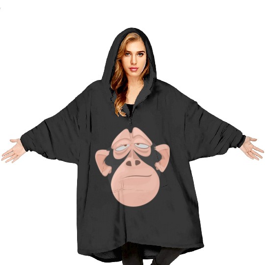 Monkey face Blanket Hoodies
