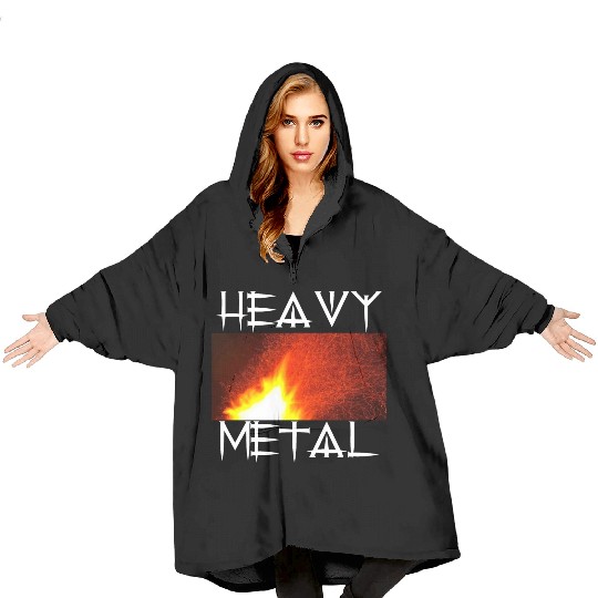 Heavy metal Blanket Hoodies
