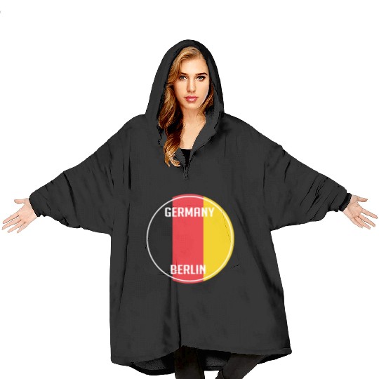 Germany Berlin Blanket Hoodies