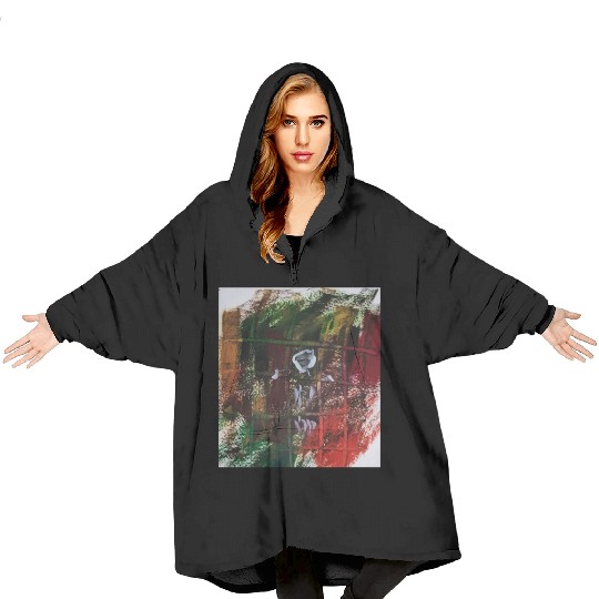 Abstract Design - Home Alone Artwork Blanket Hoodies