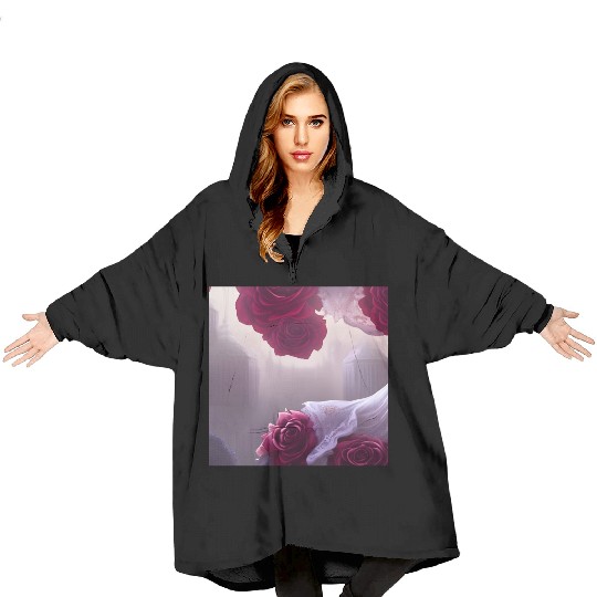 Fantasy Roses and Silk Blanket Hoodies