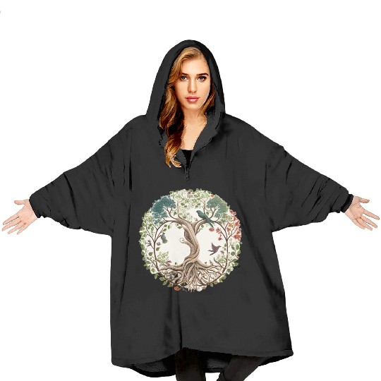 Tree of Life Blanket Hoodies