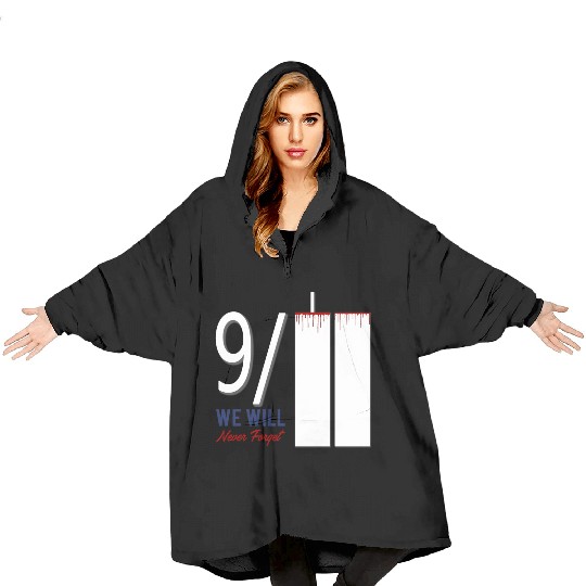 Patriot Day 9 11 Twin Towers New York USA Amerika Blanket Hoodies