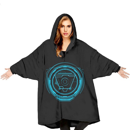 Cyberpunk teleporter 3. Blanket Hoodies