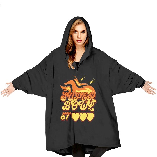 Super Bowl 2023 Classic Blanket Hoodies