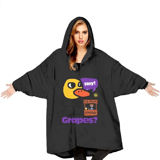 The Duck Song Got Any Grapes 1 Blanket Hoodies