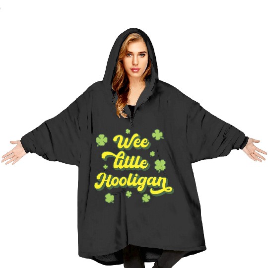 Wee Little Hooligan Blanket Hoodies