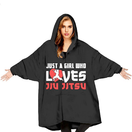 Brazilian Jiu Jitsu MMA Bjj Hugger Blanket Hoodies