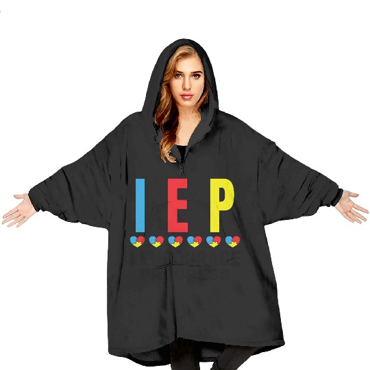 Special Education Autism Teacher Blanket Hoodies