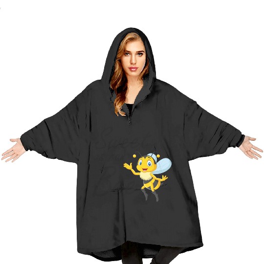 Sweet As Can Bee Sweet baby, Cute honey bee Blanket Hoodies