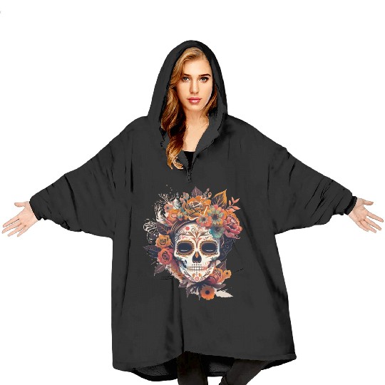 Frida Mexican frida kahlo woman painter art Blanket Hoodies