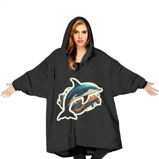 Dolphin Blanket Hoodies