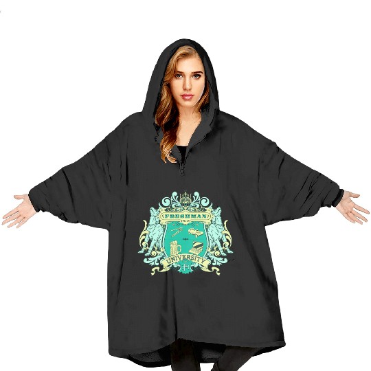 Insignia of University Freshman - Coat of arms Blanket Hoodies