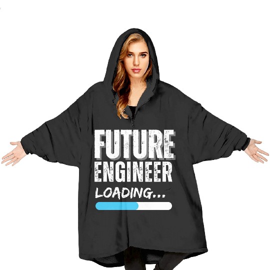 Future Engineer Loading Blanket Hoodies