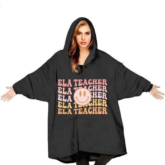 English Language Arts ELA Teacher Appreciation Blanket Hoodies