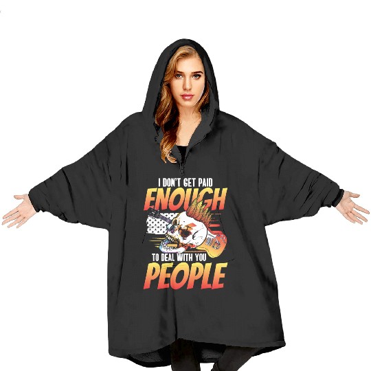 I Hate People Humor Misanthrope Meanness Blanket Hoodies