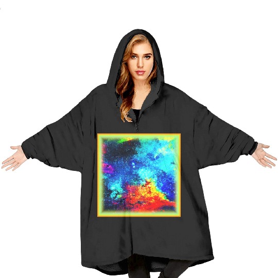 Nebulae's Rainbow of Colors. Buy Now Blanket Hoodies