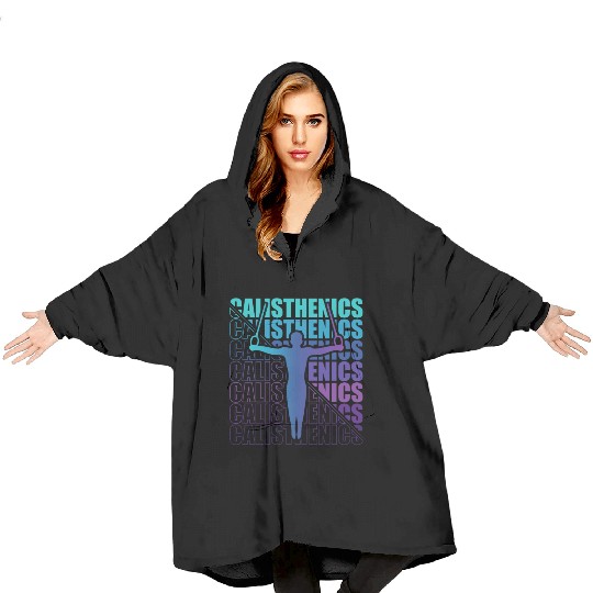 Calisthenics Street Workout Gymnastics Fitness Blanket Hoodies