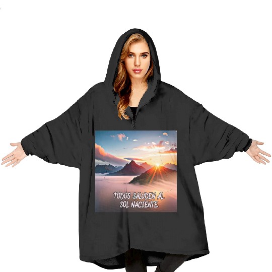 Rising Sun Blanket Hoodies