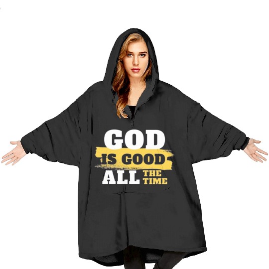 GoD is good Blanket Hoodies