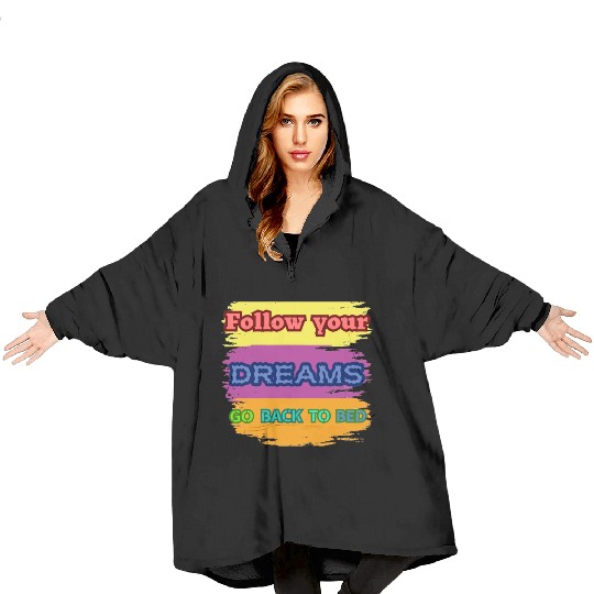 "Designing Your Destiny: Embrace Your Passion. Blanket Hoodies