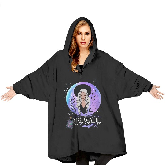 Magic Witch Tarot cards Beware potion witchy hat Blanket Hoodies