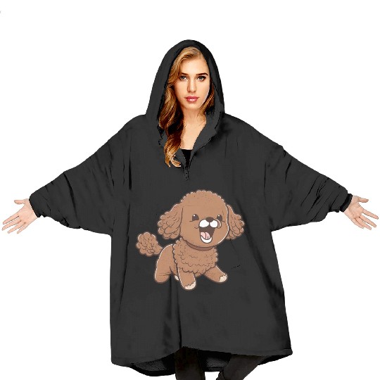 Poodle Blanket Hoodies