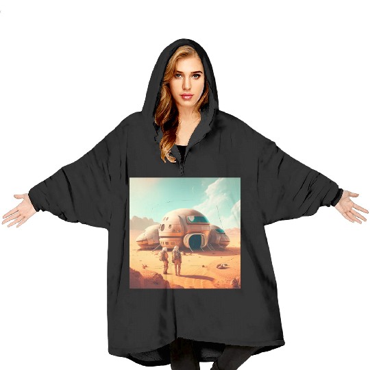 mars Blanket Hoodies