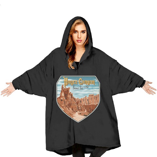 Bryce canyon national park Blanket Hoodies