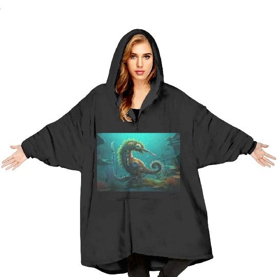 Mechanical Jellyfish Blanket Hoodies