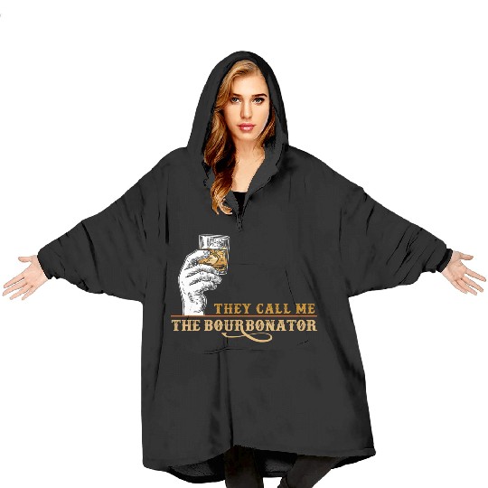 Booze Drinkers Bourbon Drinkers Whiskey Beer Bourb Blanket Hoodies