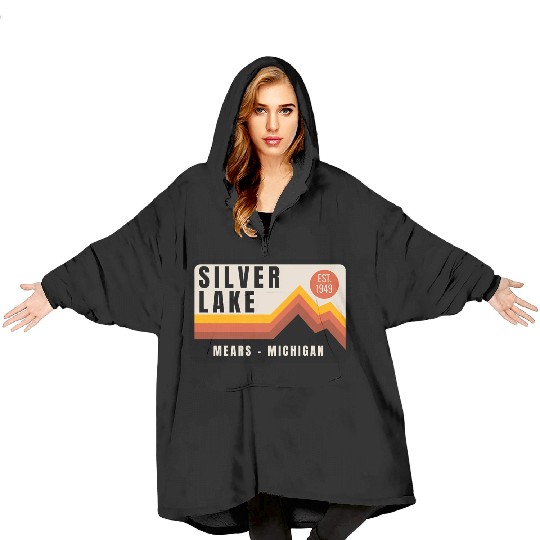 Silver Lake Sand Dunes Blanket Hoodies