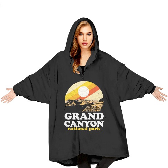 Grand Canyon Eighties Blanket Hoodies