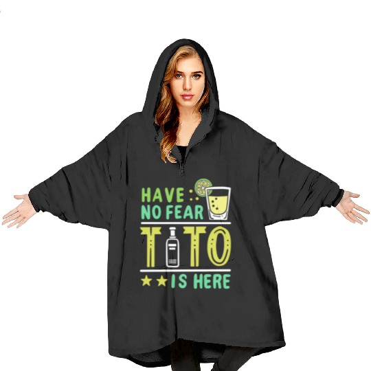 Vodka Tito Is Here Blanket Hoodies