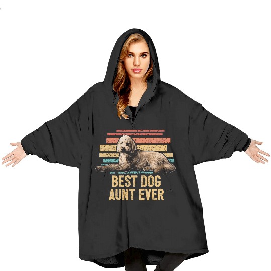 Best Dog Aunt Ever Goldendoodle Dog Mom Doodle Blanket Hoodies