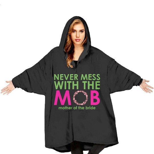 Mother Of The Bride Bride'S Mother Blanket Hoodies