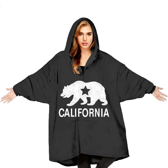California Bear Republic Cali Blanket Hoodies