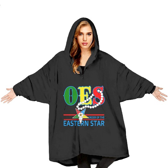 Oes Star Necklace Order Of The Eastern Star Blanket Hoodies