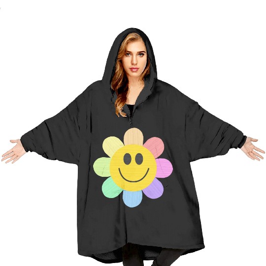Flowers , summer day , flower colour Blanket Hoodies