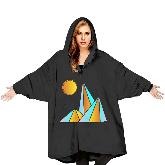 gold and black decoration ideas Blanket Hoodies