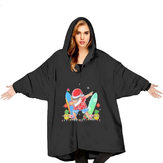 CHRISTMAS IN JULY Summer Xmas Decoration Blanket Hoodies