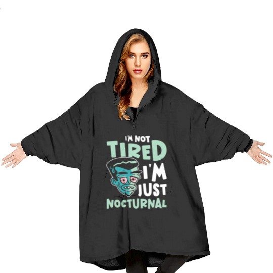 Night Shift Worker Graveyard Duty Blanket Hoodies