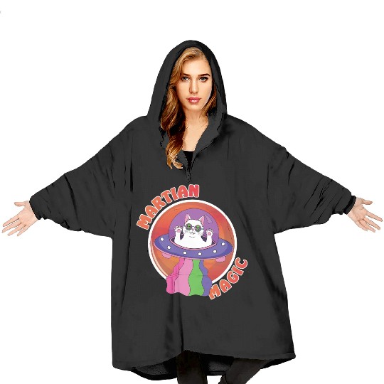 Martian Magic nature Blanket Hoodies