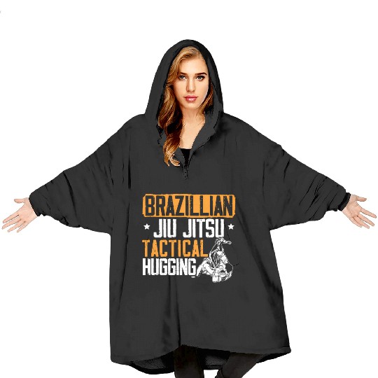 Jiu Jitsu Bjj Mixed Martial Mma Combat Fighting Blanket Hoodies