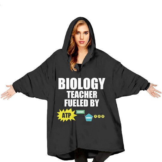 Funny Biology Teacher Blanket Hoodies