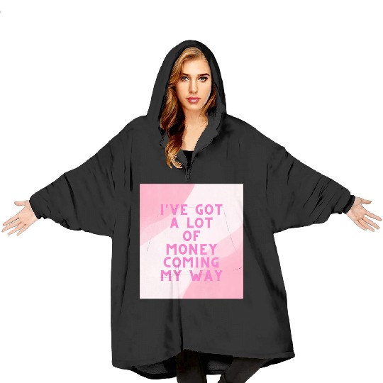 DESIGNAbundant Affirmation nature Blanket Hoodies