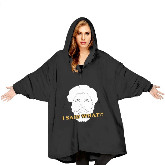 I Said What Philosophy Socrates Teacher Reading Blanket Hoodies