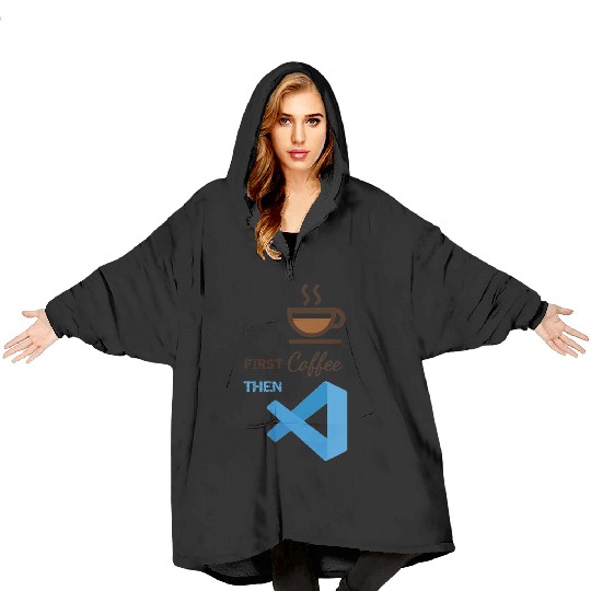 funny geek programmer Blanket Hoodies